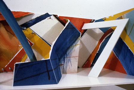 View of a maquette by artist Tanya Kovaleski