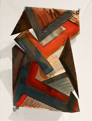 View of a sculpture by artist Tanya Kovaleski Untitled No. 13