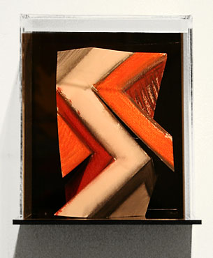View of a sculpture by artist Tanya Kovaleski Untitled No. 14