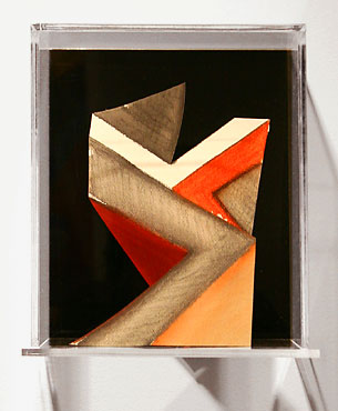 View of a sculpture by artist Tanya Kovaleski Untitled No. 15