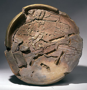 Peter Voulkos Plate CR1191-W