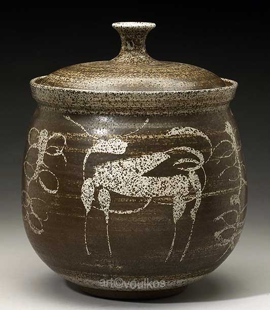 Voulkos Covered Jar