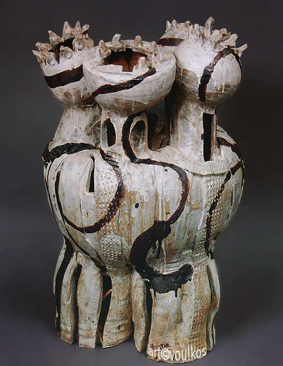 Voulkos Covered Jar